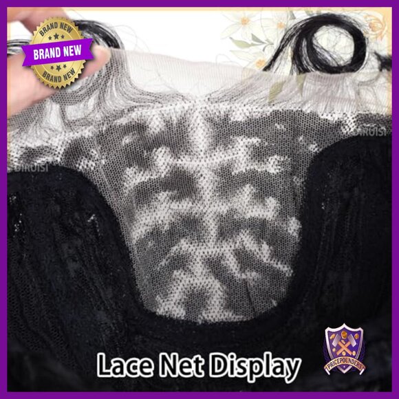 Short Boho Box Braided Lace Front Wig with Baby Hair Synthetic Hair Daily Wear main image 6